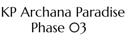 KP Archana Paradise Phase 03 Logo